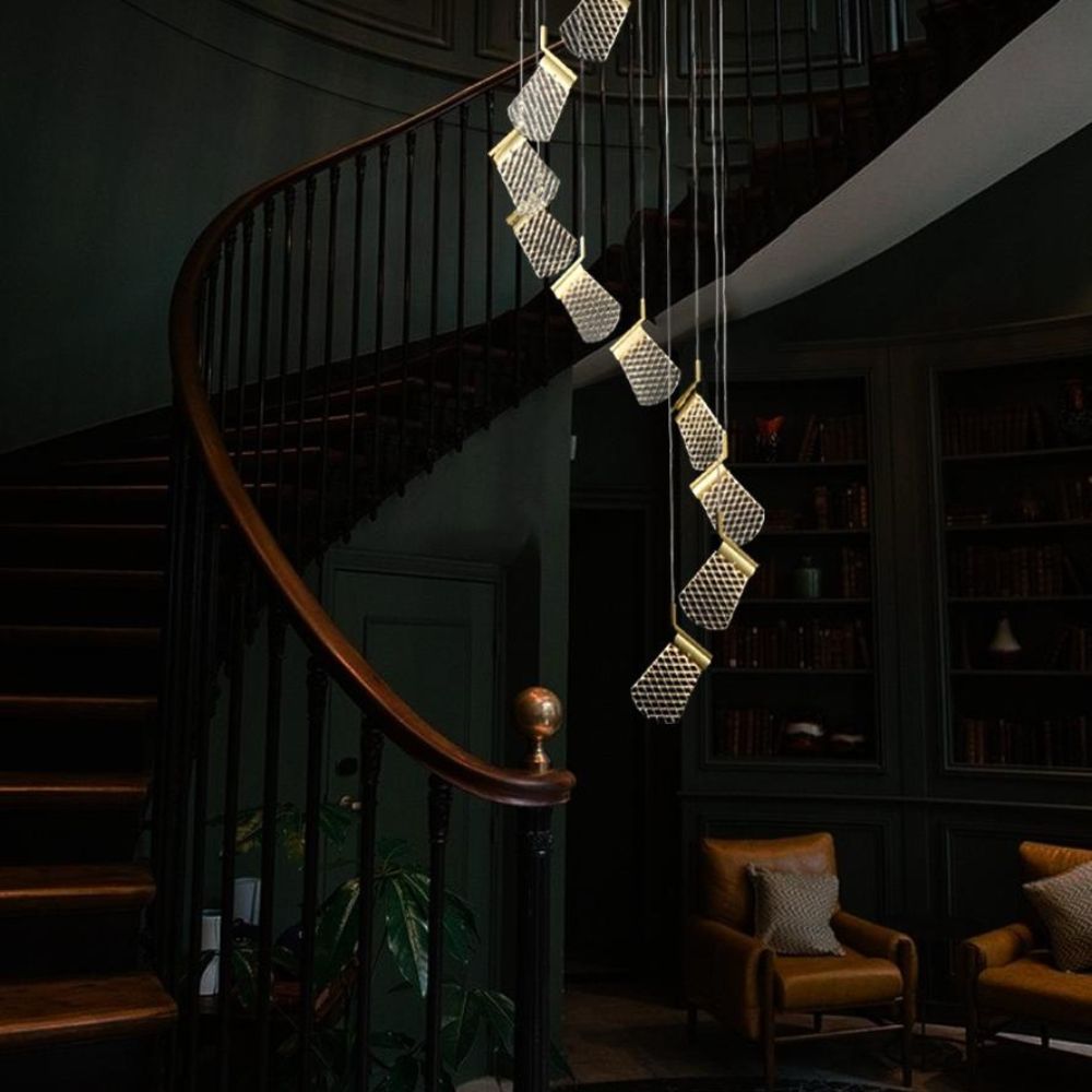 Luminara Crest Double Height Chandelier - Image 3