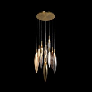 Smoke & Seduction Double Height Chandelier