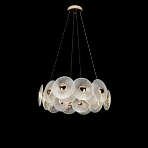 French Gold Fusion Chandelier