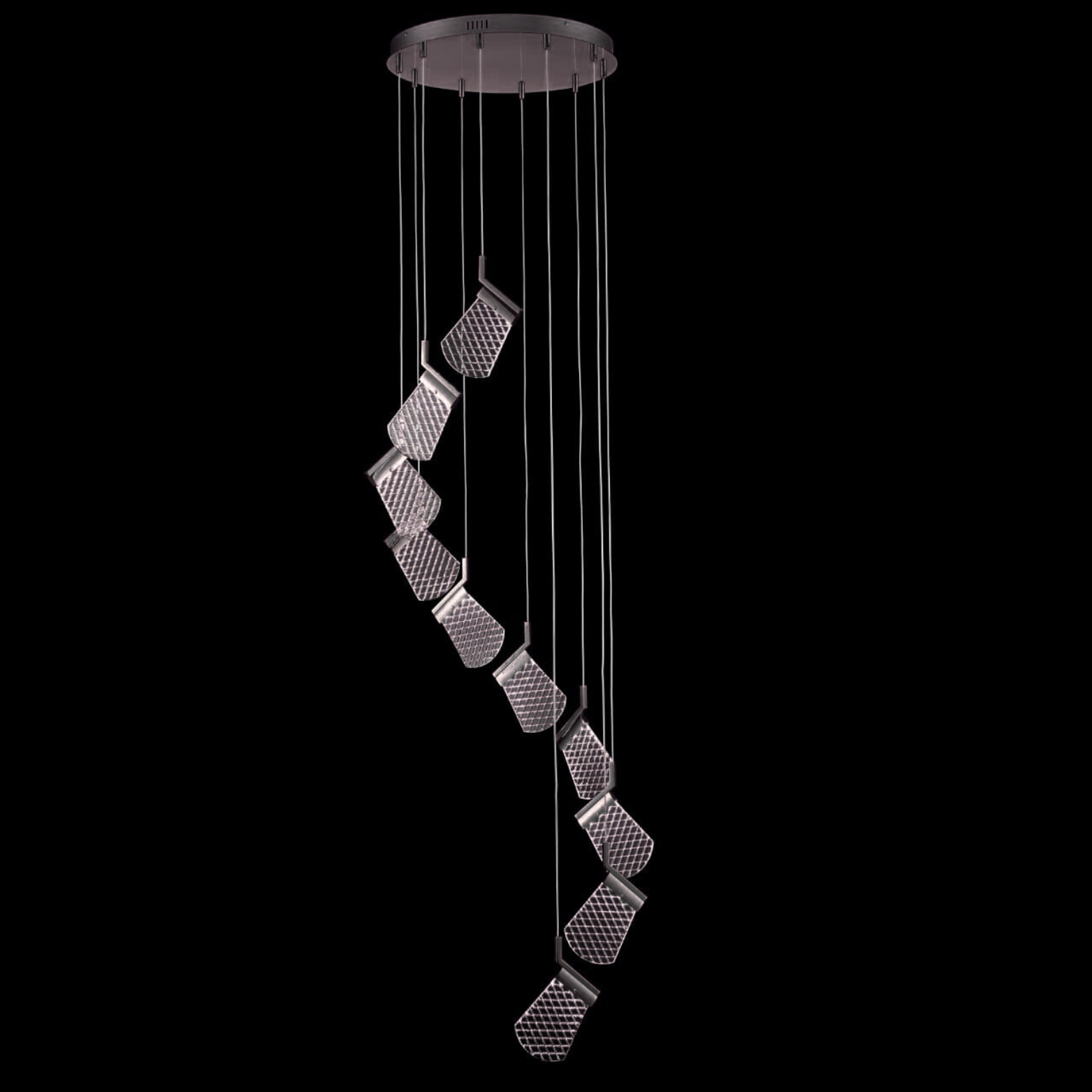 Luminara Crest Double Height Chandelier - Image 2