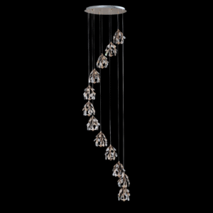 RadiantSphere Double Height Chandelier