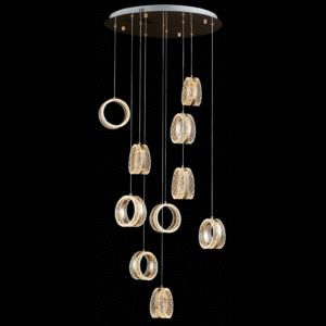 Velanthia Bloom Double Height Chandelier