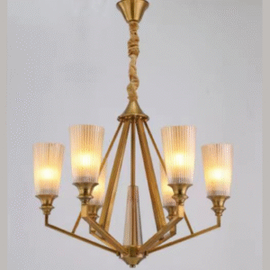 Golden Glamour Chandelier